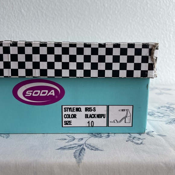 black soda block heels - Picture 5 of 5